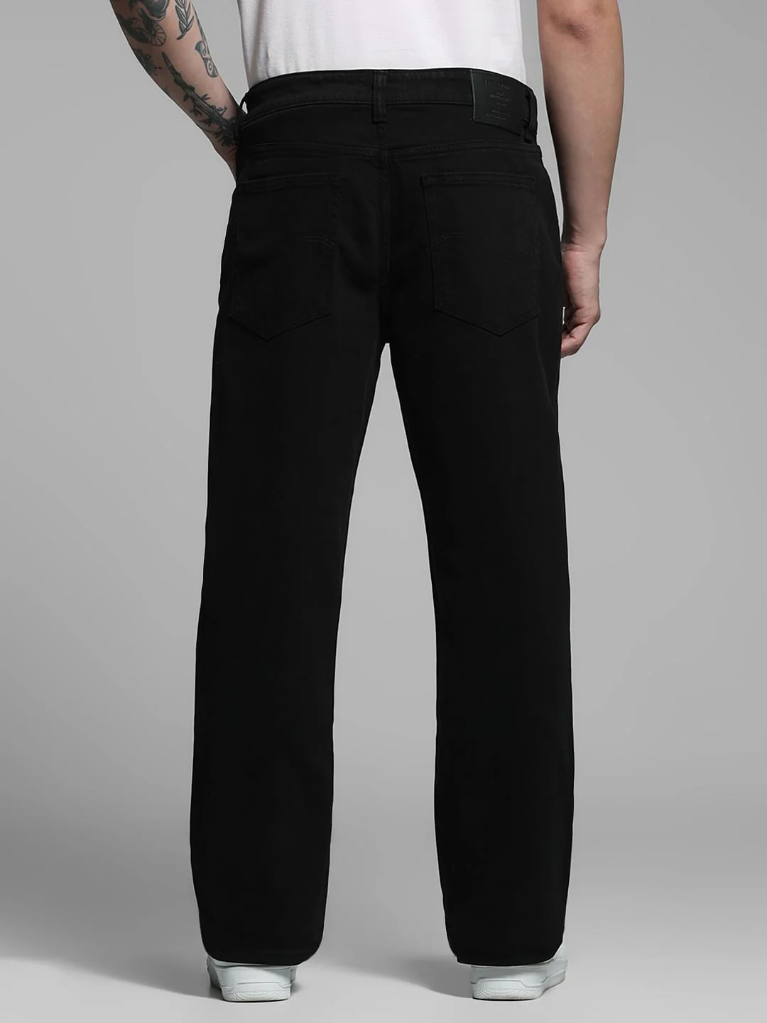 Black High Rise Cliff Bootcut Jeans - Image 3