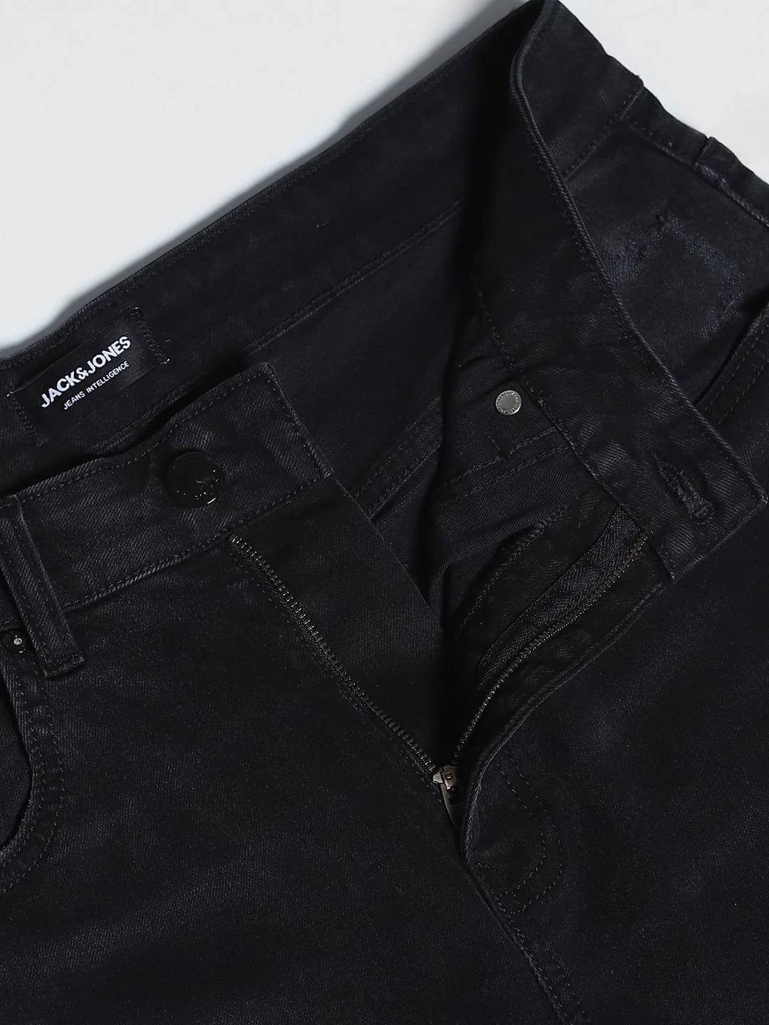 Dark Grey Distressed Cliff Bootcut Jeans - Image 5