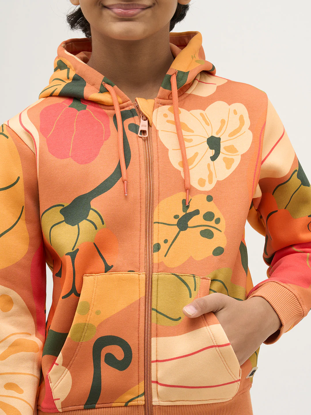 Boys Printed Hooded Sweatshirt - Image 6