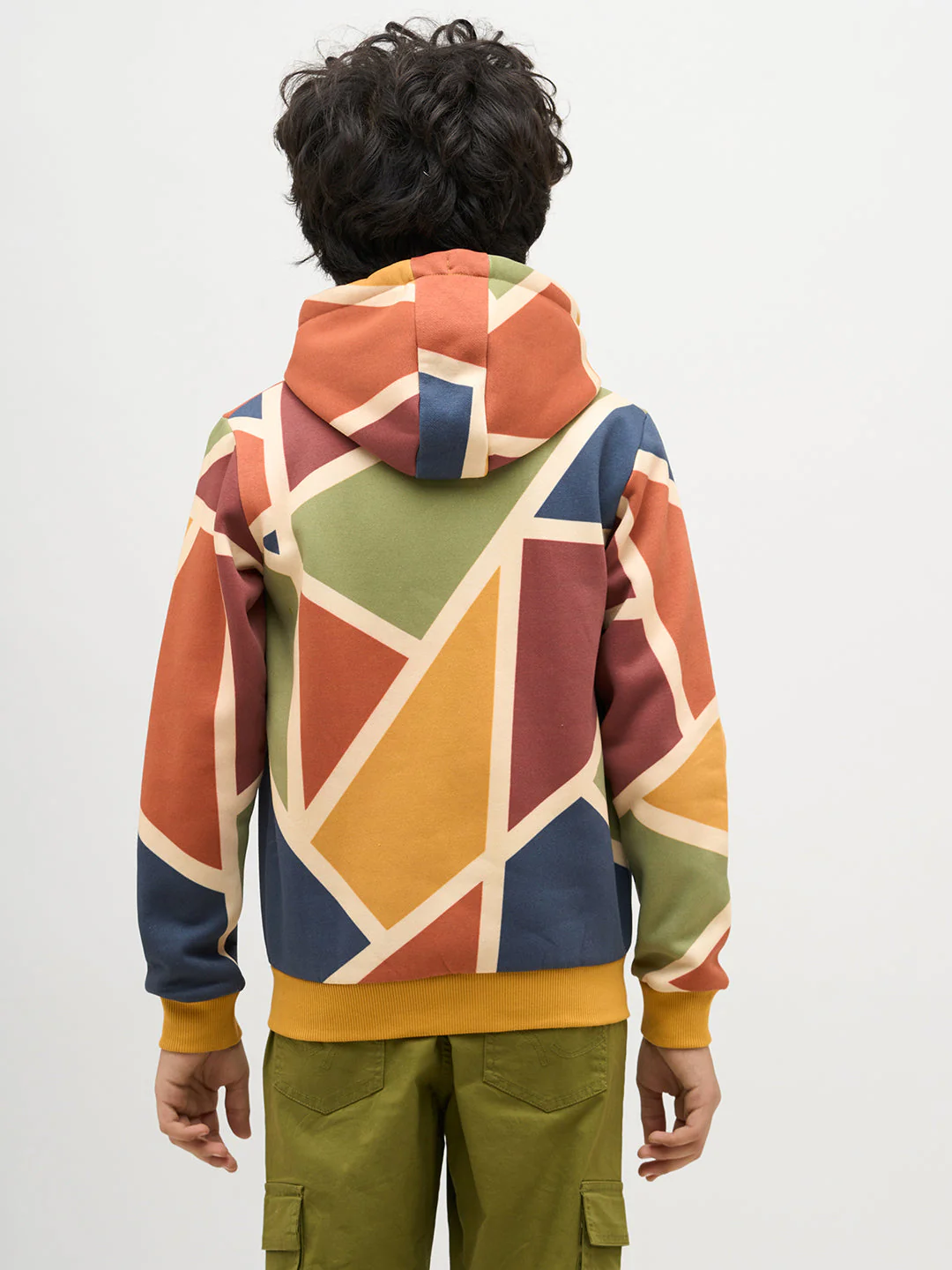 Boys Colourblocked Printed Sweatshirt - Image 9