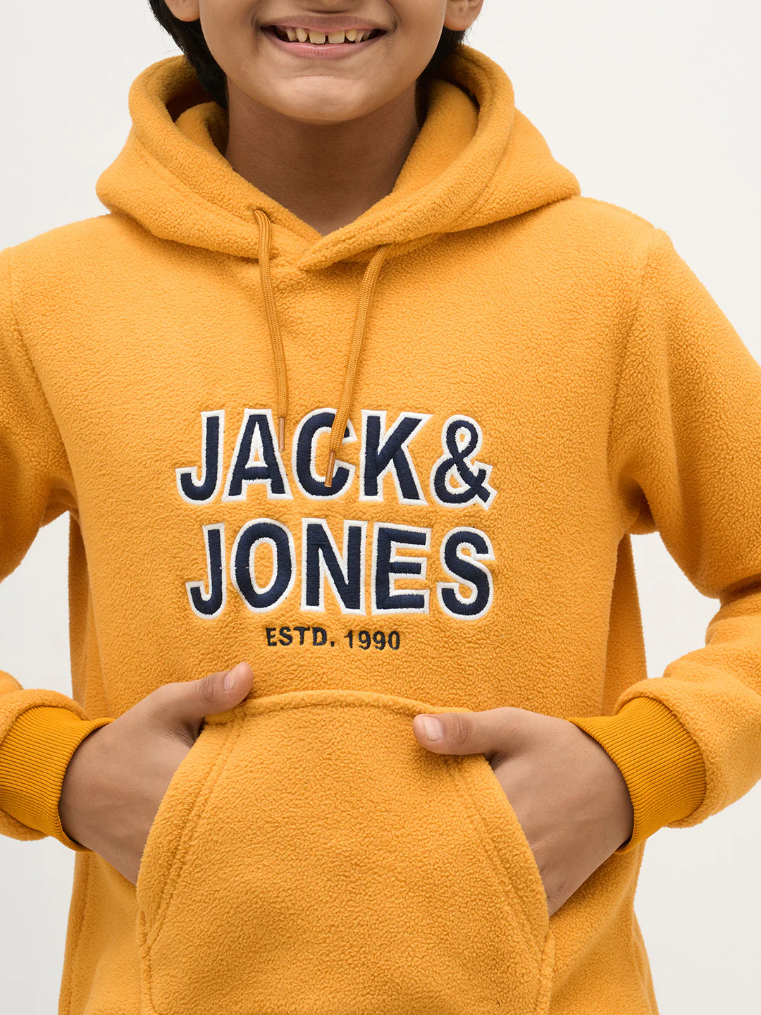 Boys Logo Print Hooded Sweatshirt - Image 6