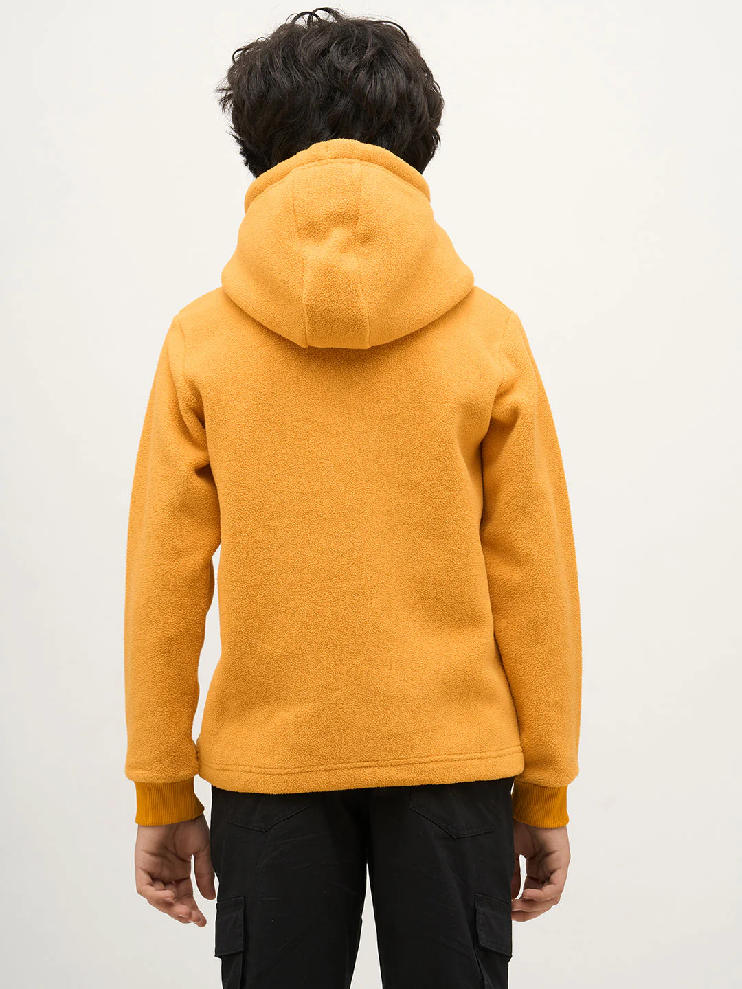 Boys Logo Print Hooded Sweatshirt - Image 9