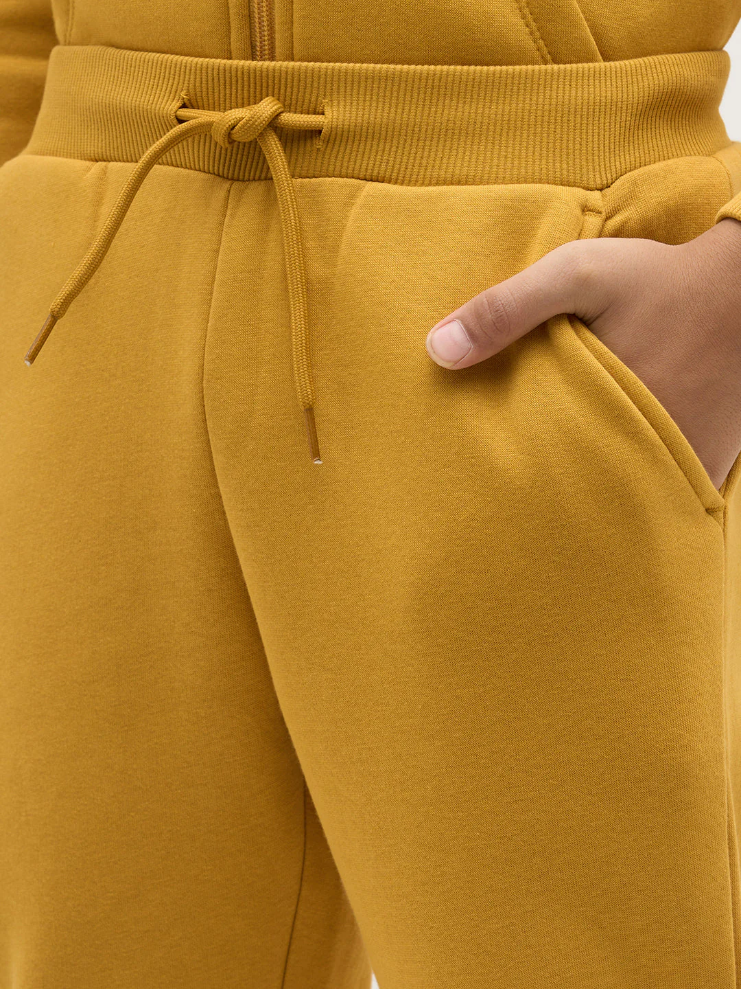 Boys Logo Text Sweatpants - Yellow - Image 6