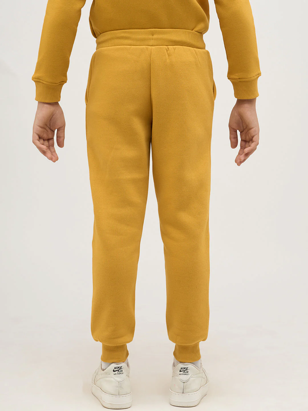 Boys Logo Text Sweatpants - Yellow - Image 9