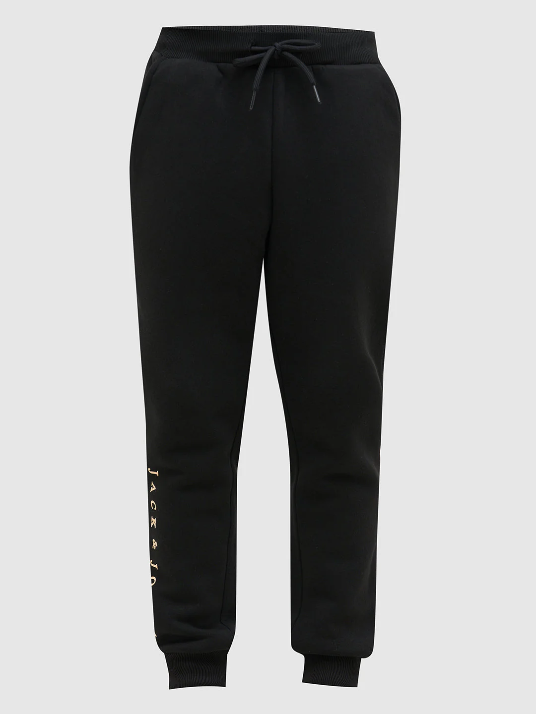 Boys Logo Text Sweatpants - Black - Image 7