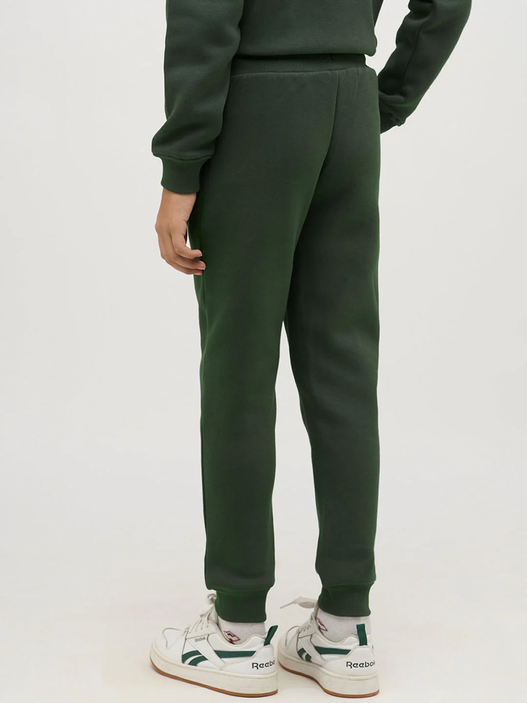 Boys Logo Text Sweatpants - Green - Image 4