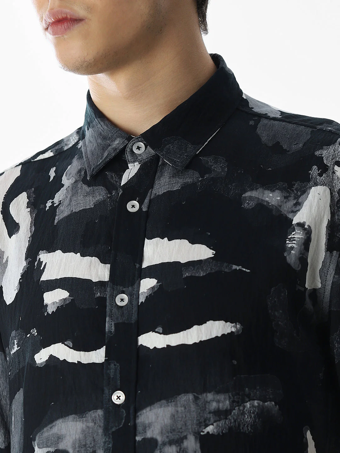 Comfort Fit Printed Shirt - Image 5