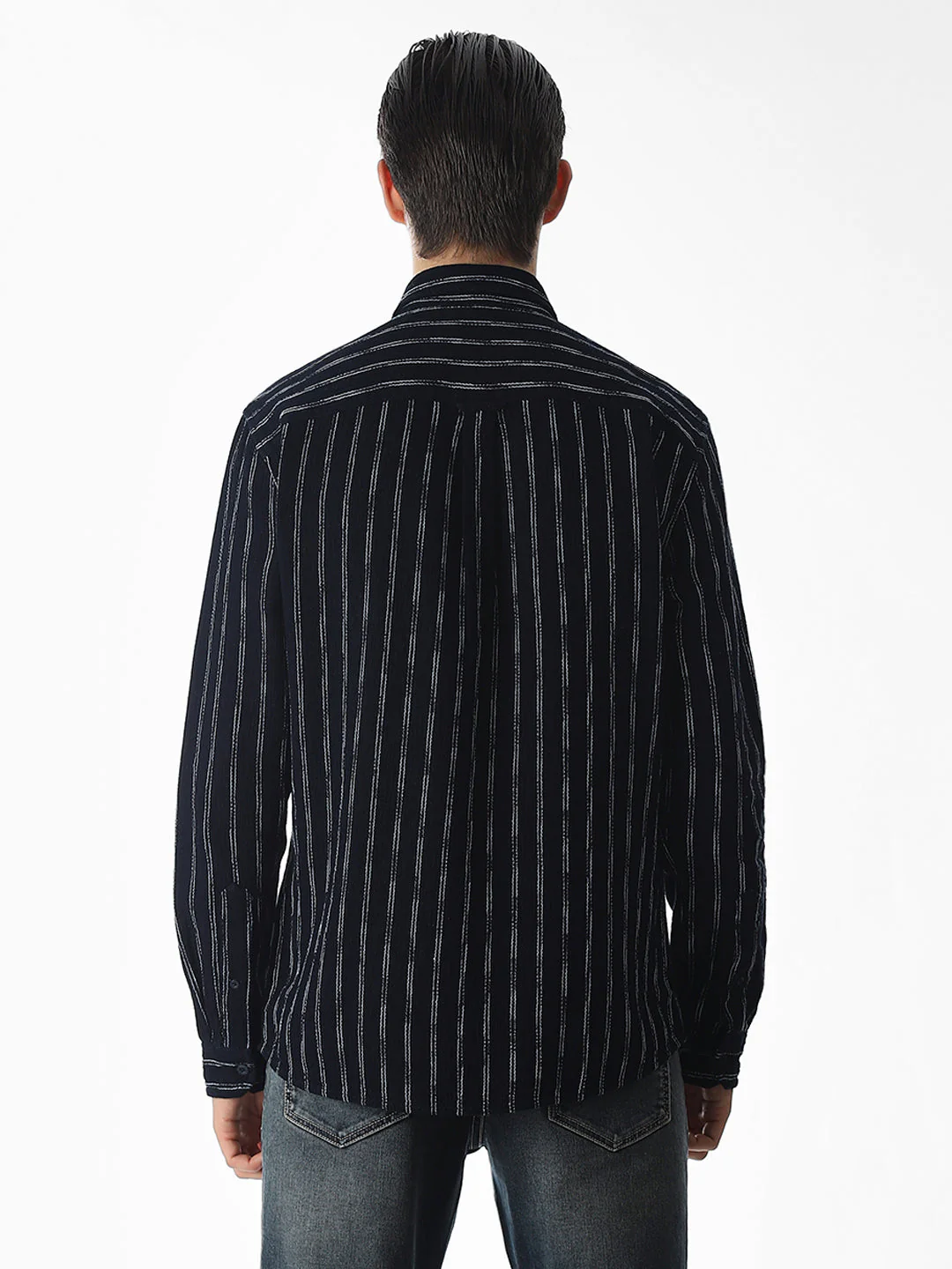 Striped Regular Fit Shirt - Image 9