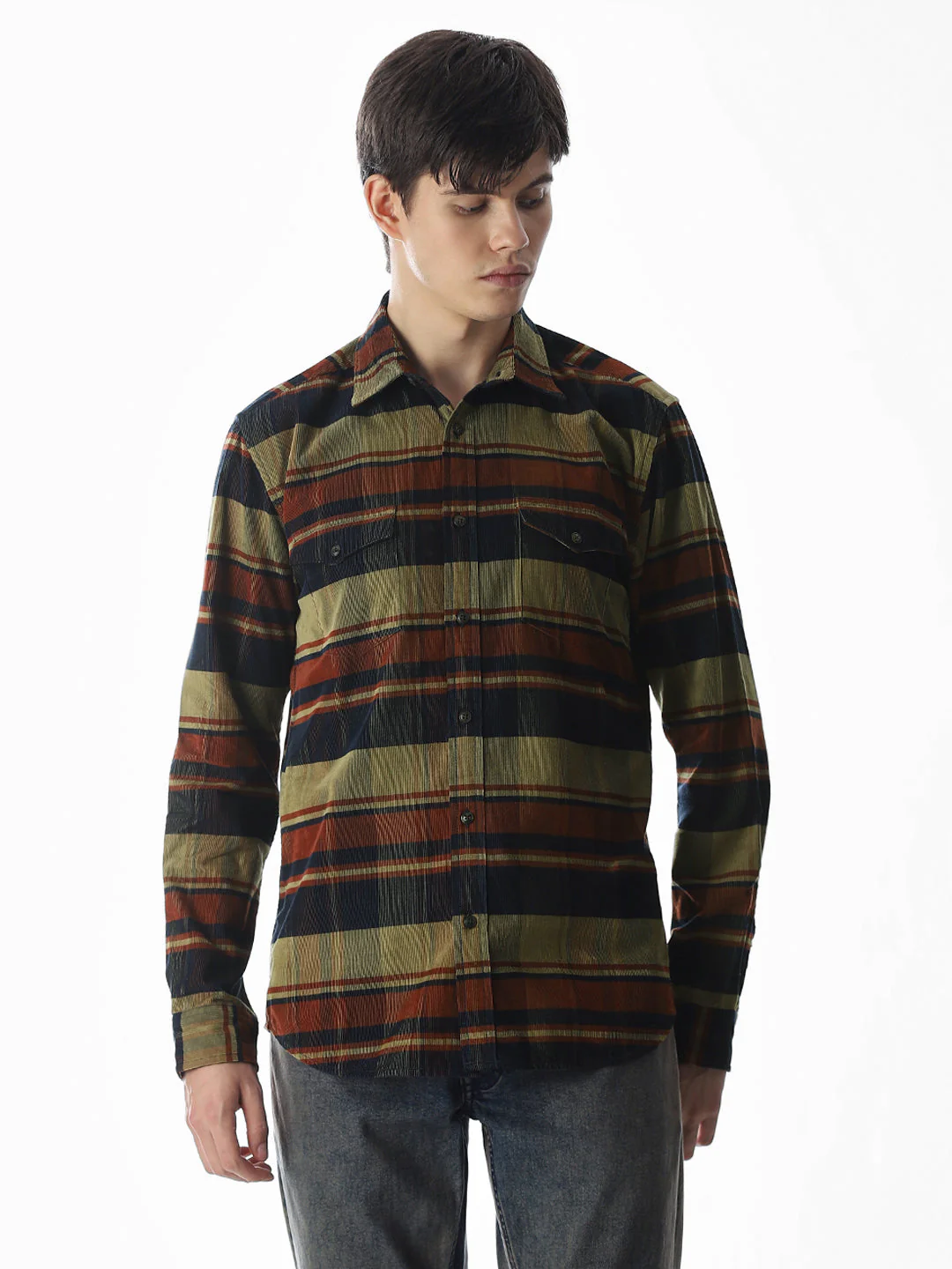 Patch Pocket Check Shirt - Image 2