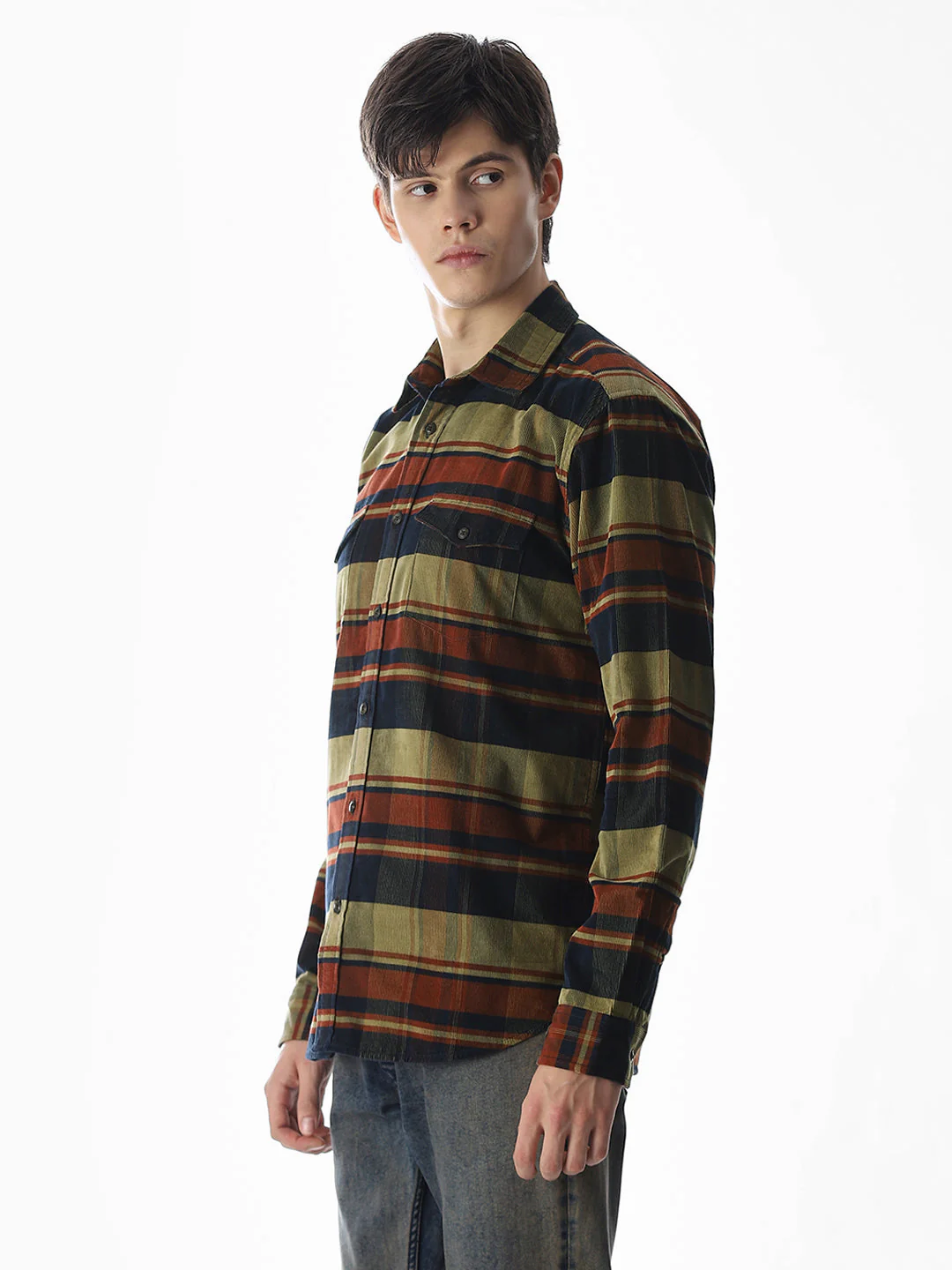 Patch Pocket Check Shirt - Image 3