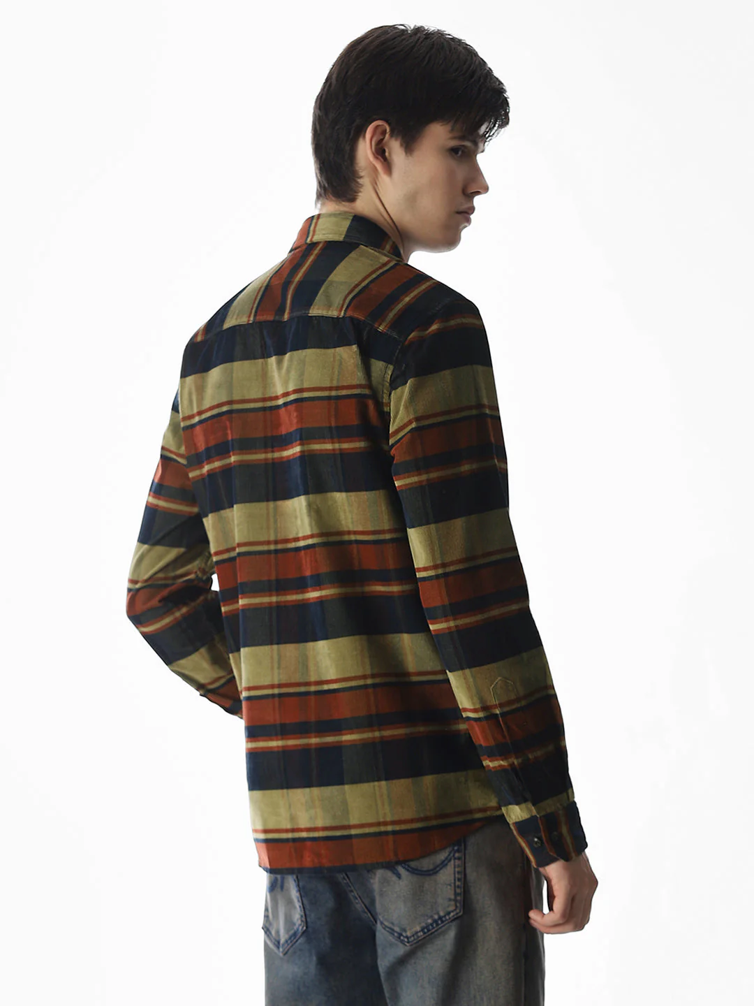 Patch Pocket Check Shirt - Image 4