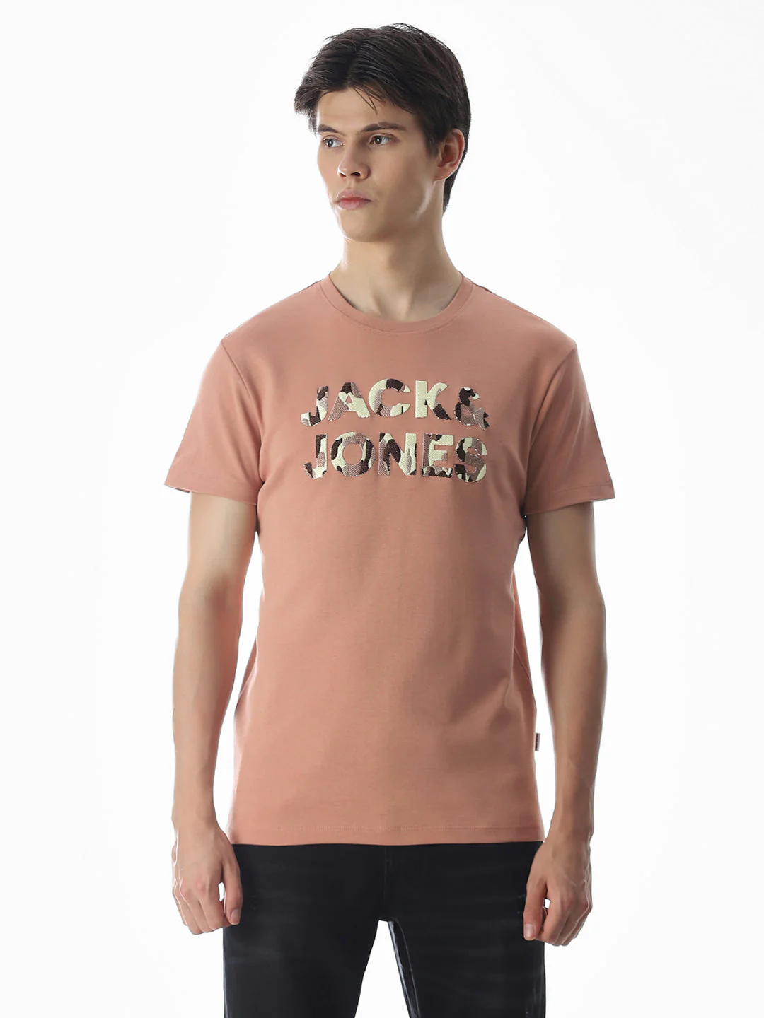 Slim Fit Logo Print T-shirt - Image 2