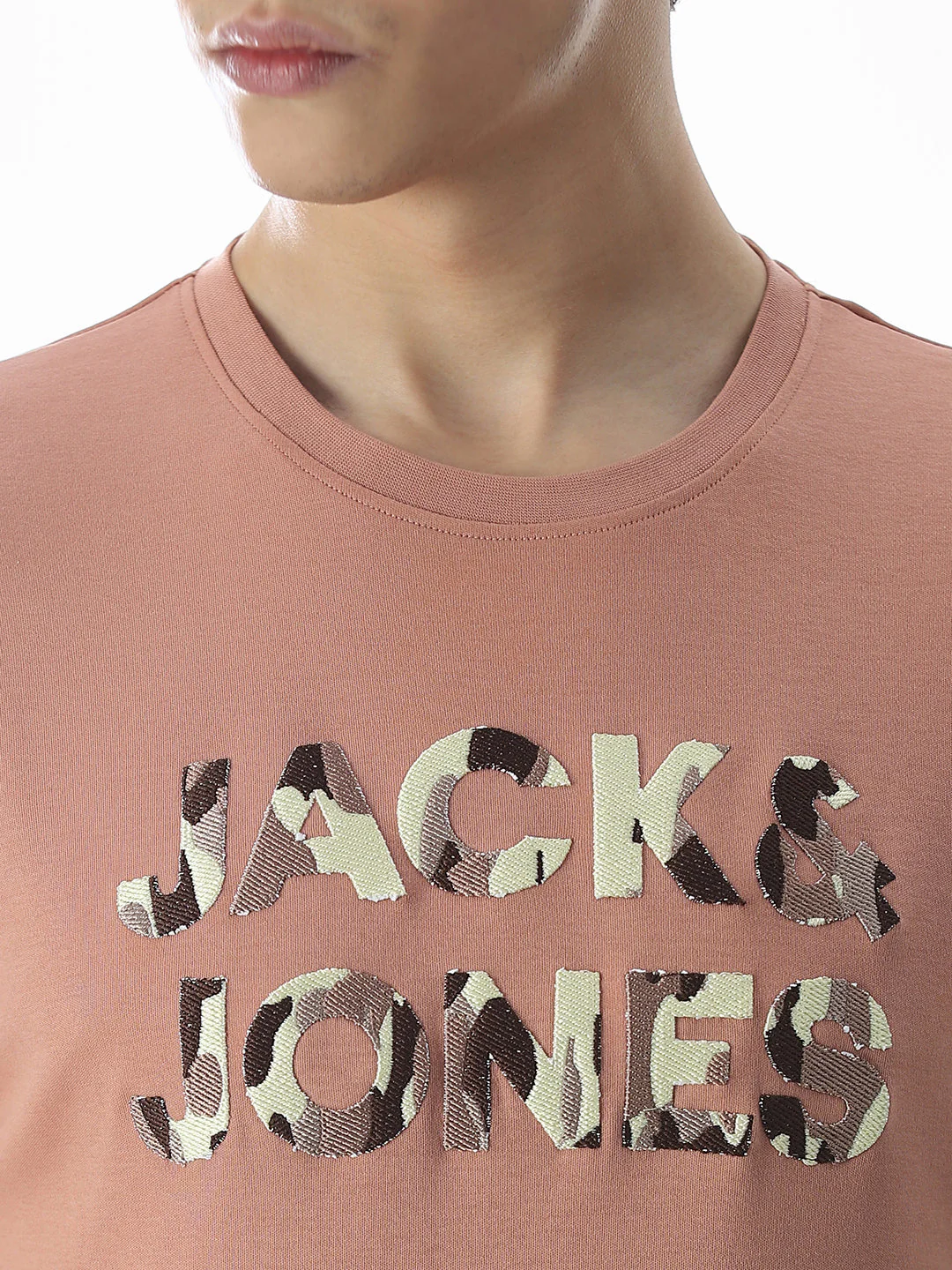 Slim Fit Logo Print T-shirt - Image 5