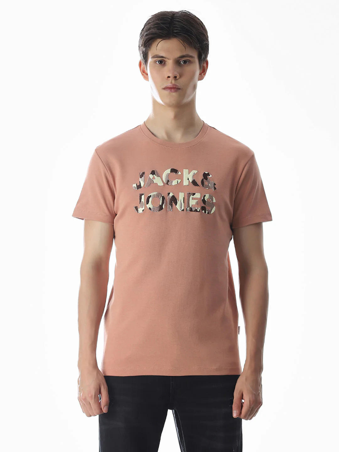 Slim Fit Logo Print T-shirt - Image 8