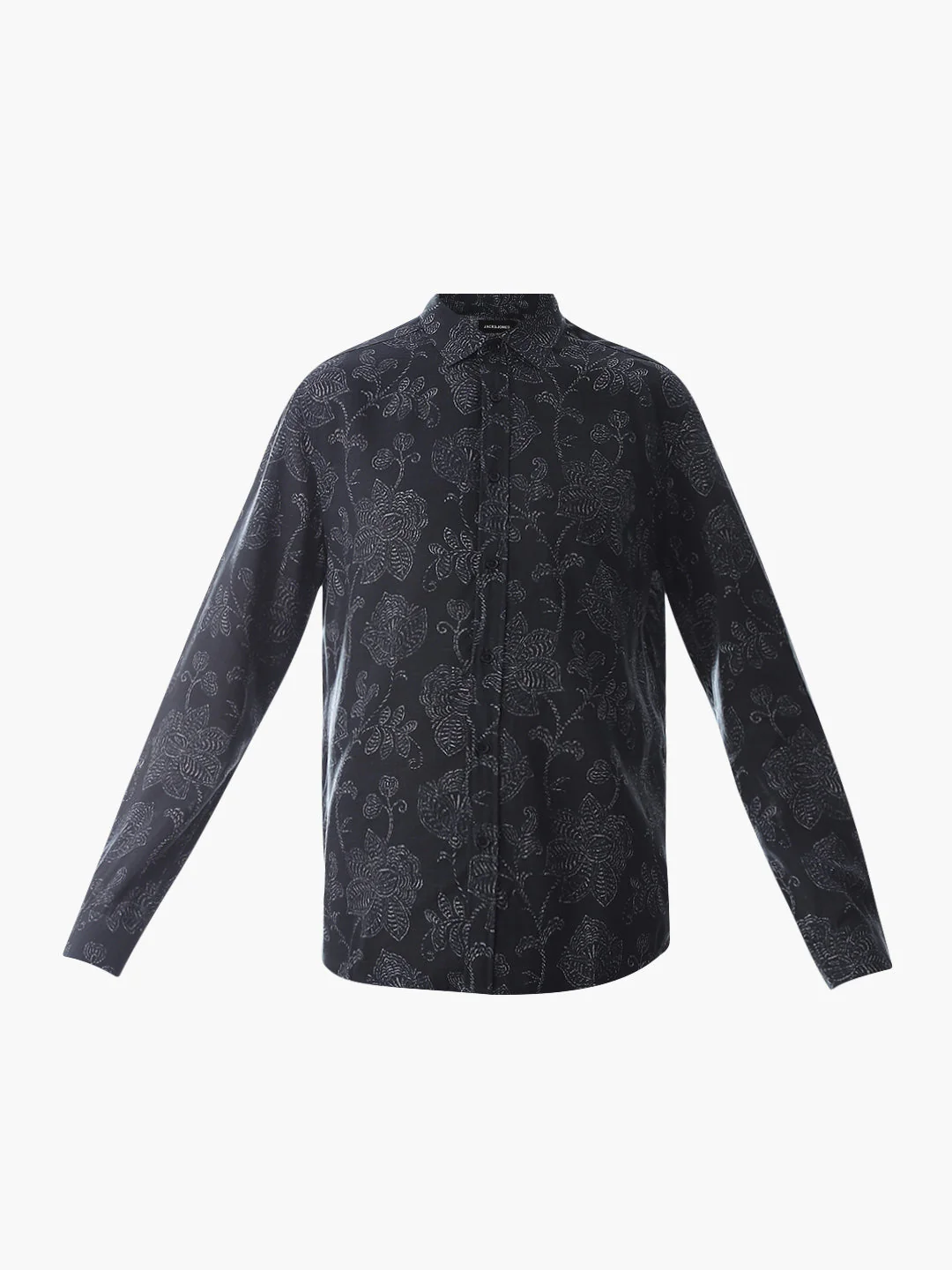 Linen Blend Printed Shirt - Image 7