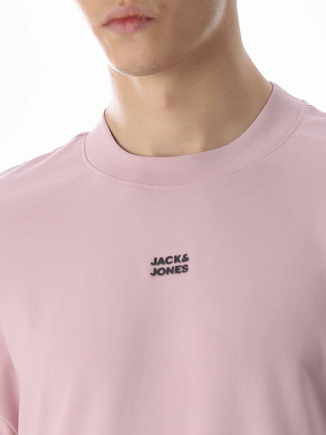 Oversized Logo Print T-shirt - Purple - Image 5