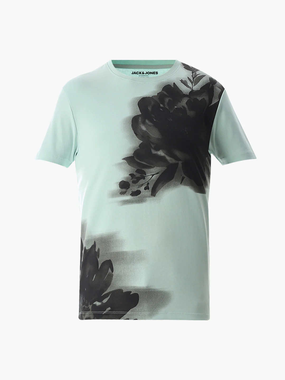 Printed Slim Fit T-shirt - Green - Image 7