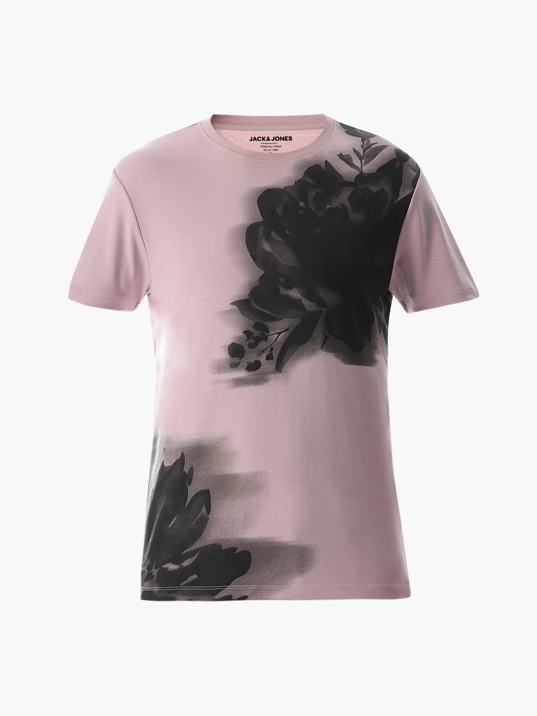 Printed Slim Fit T-shirt - Purple - Image 7