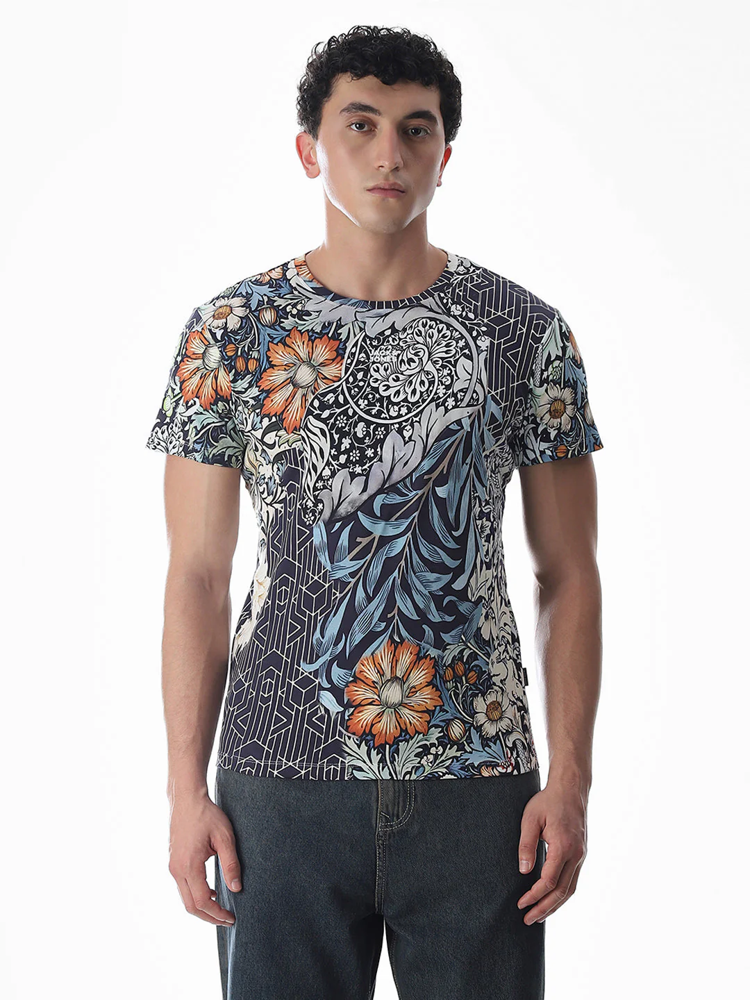 Printed Slim Fit T-shirt - Image 2