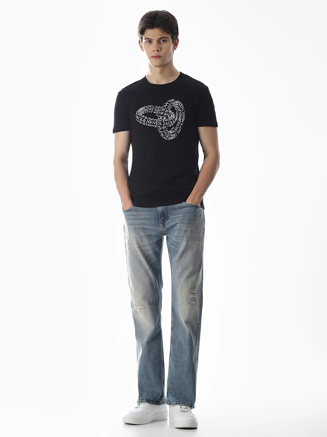Cut & Sew Slim Fit T-shirt - Image 6