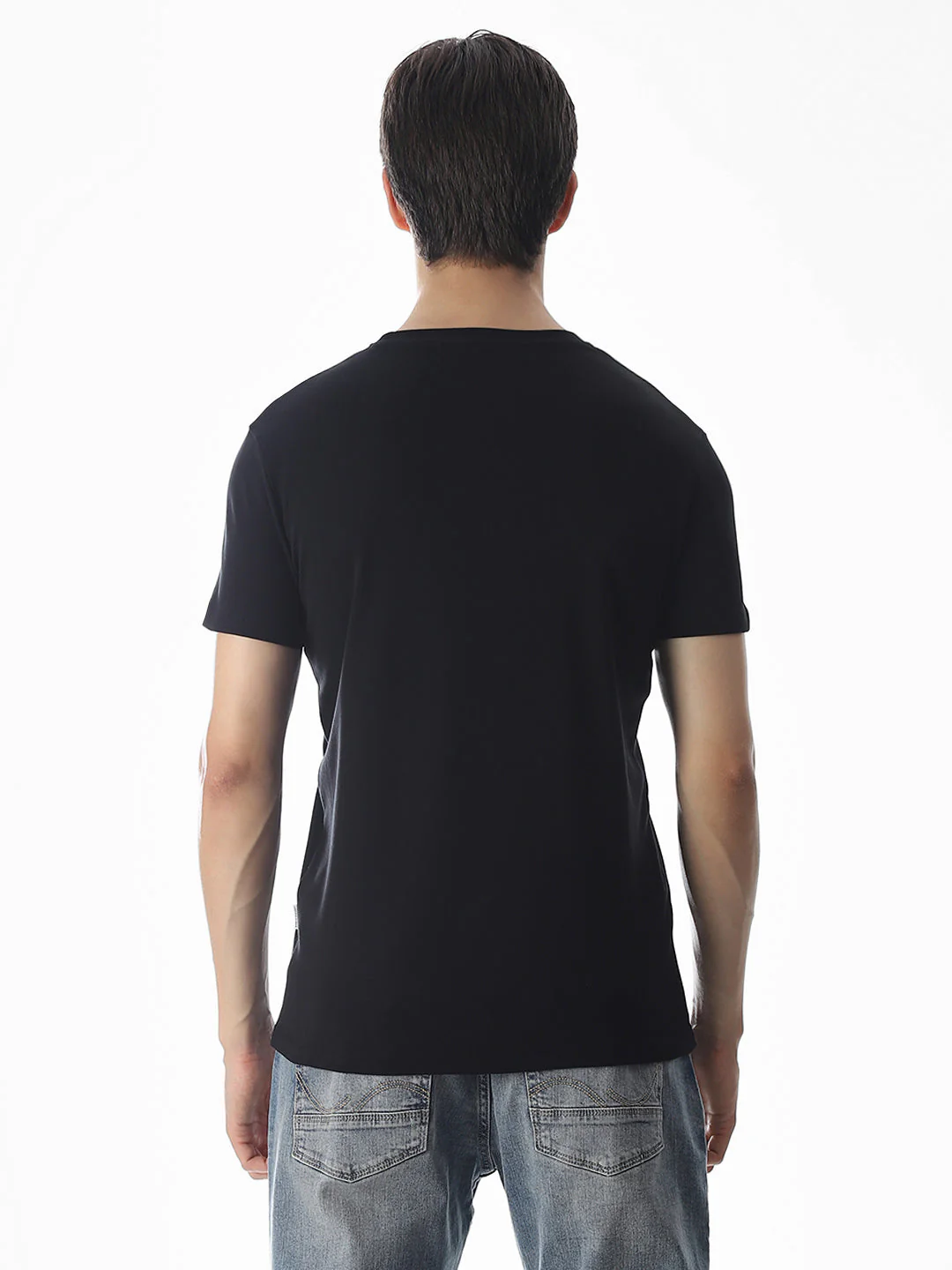 Cut & Sew Slim Fit T-shirt - Image 9