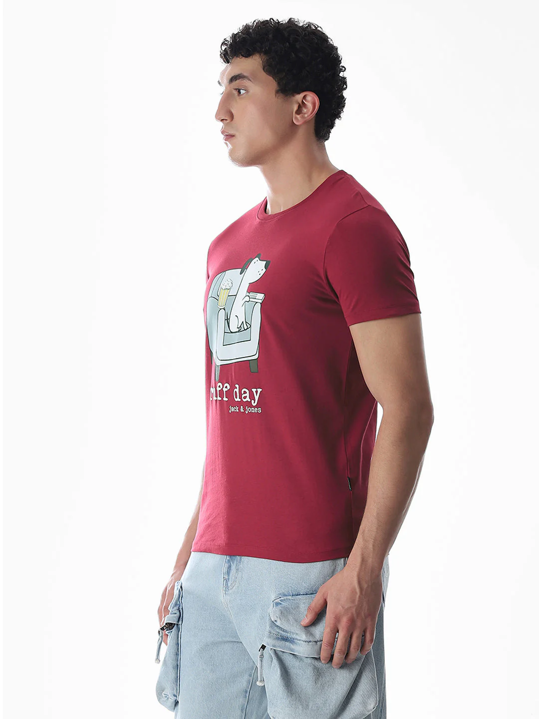 Printed Slim Fit T-shirt - Image 3