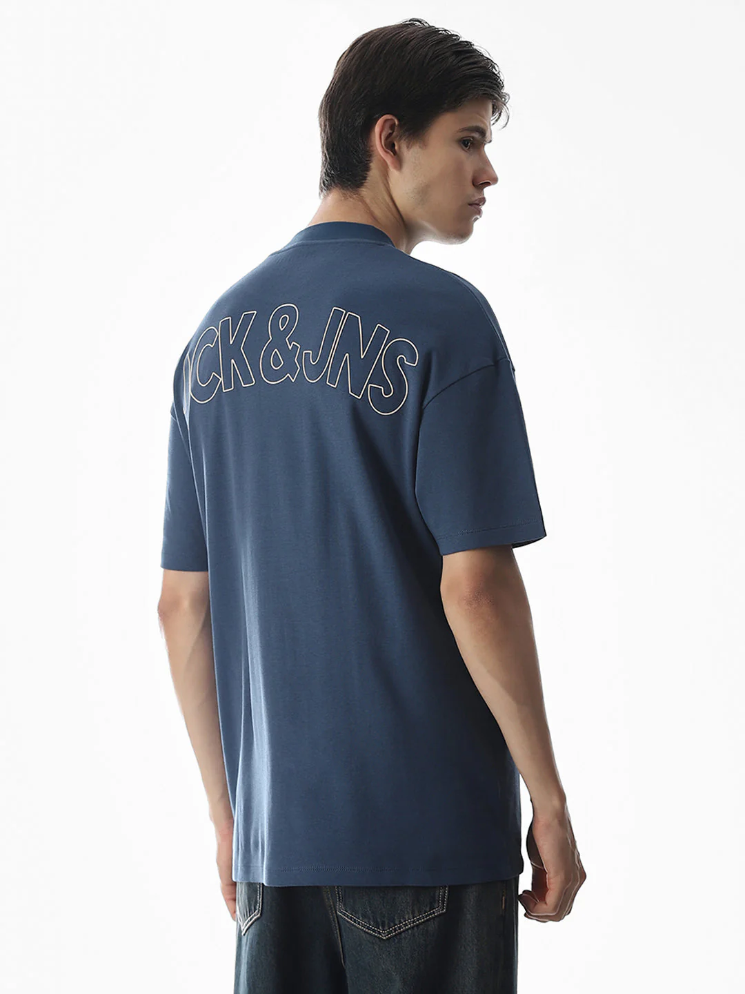 Oversized Logo Print T-shirt - Image 4