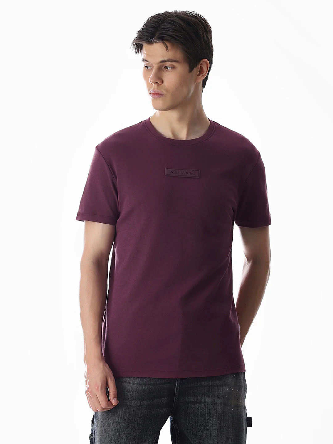 Slim Fit Crew Neck T-shirt - Image 2