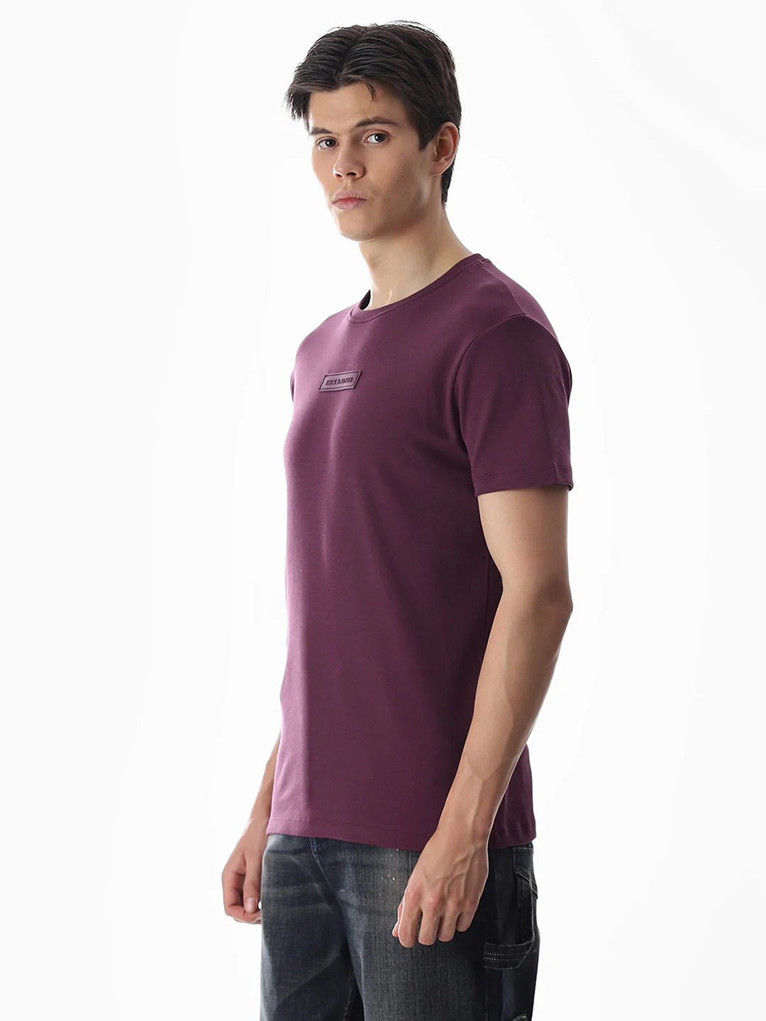 Slim Fit Crew Neck T-shirt - Image 3