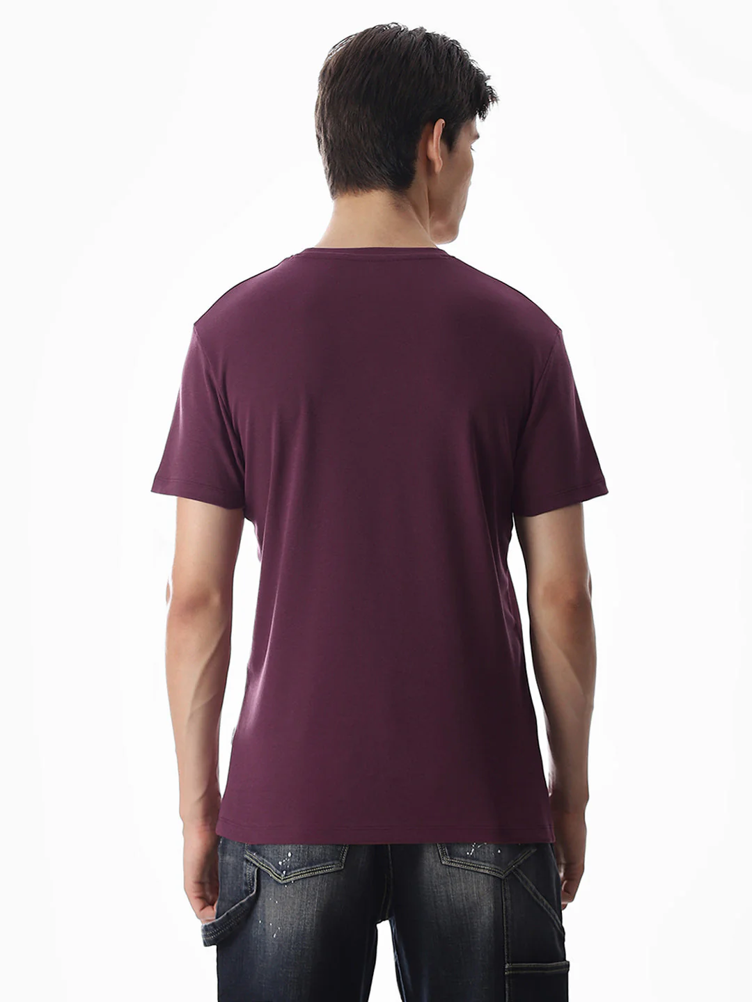 Slim Fit Crew Neck T-shirt - Image 4