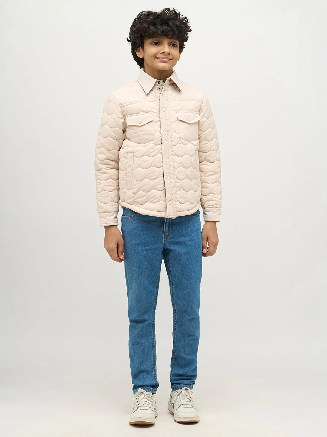 Boys Reversible Buttoned Jacket - Image 5