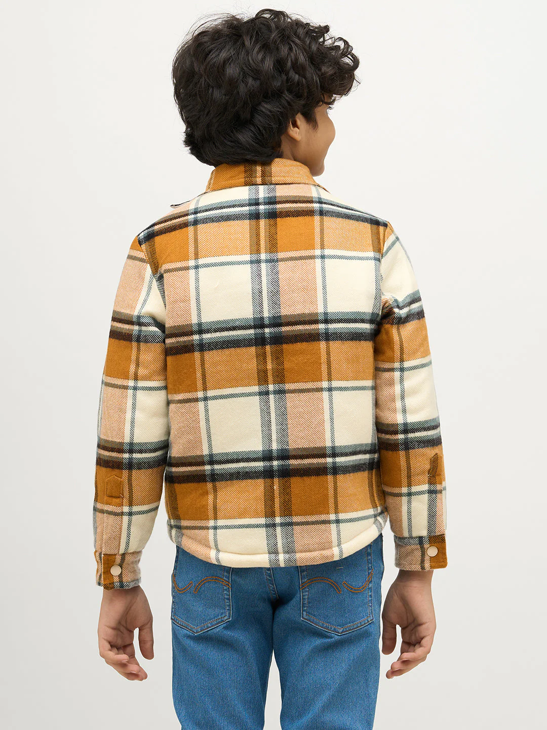 Boys Reversible Buttoned Jacket - Image 8