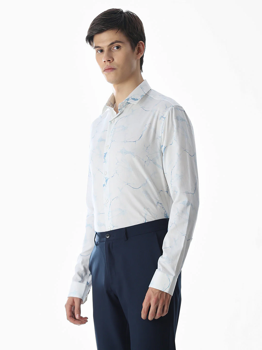 Printed Slim Fit Shirt - Image 3