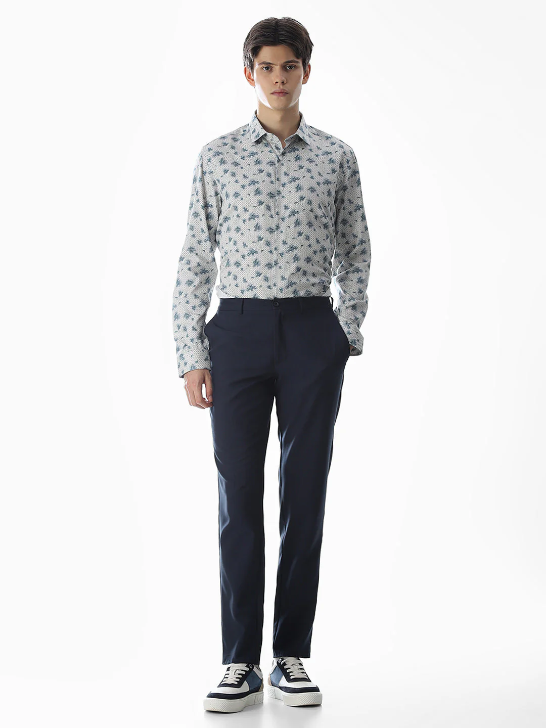 Printed Cotton Full Sleeves Shirt - Image 6