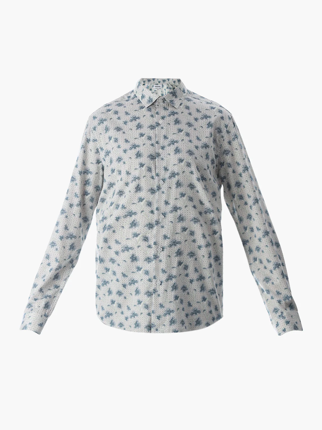 Printed Cotton Full Sleeves Shirt - Image 7