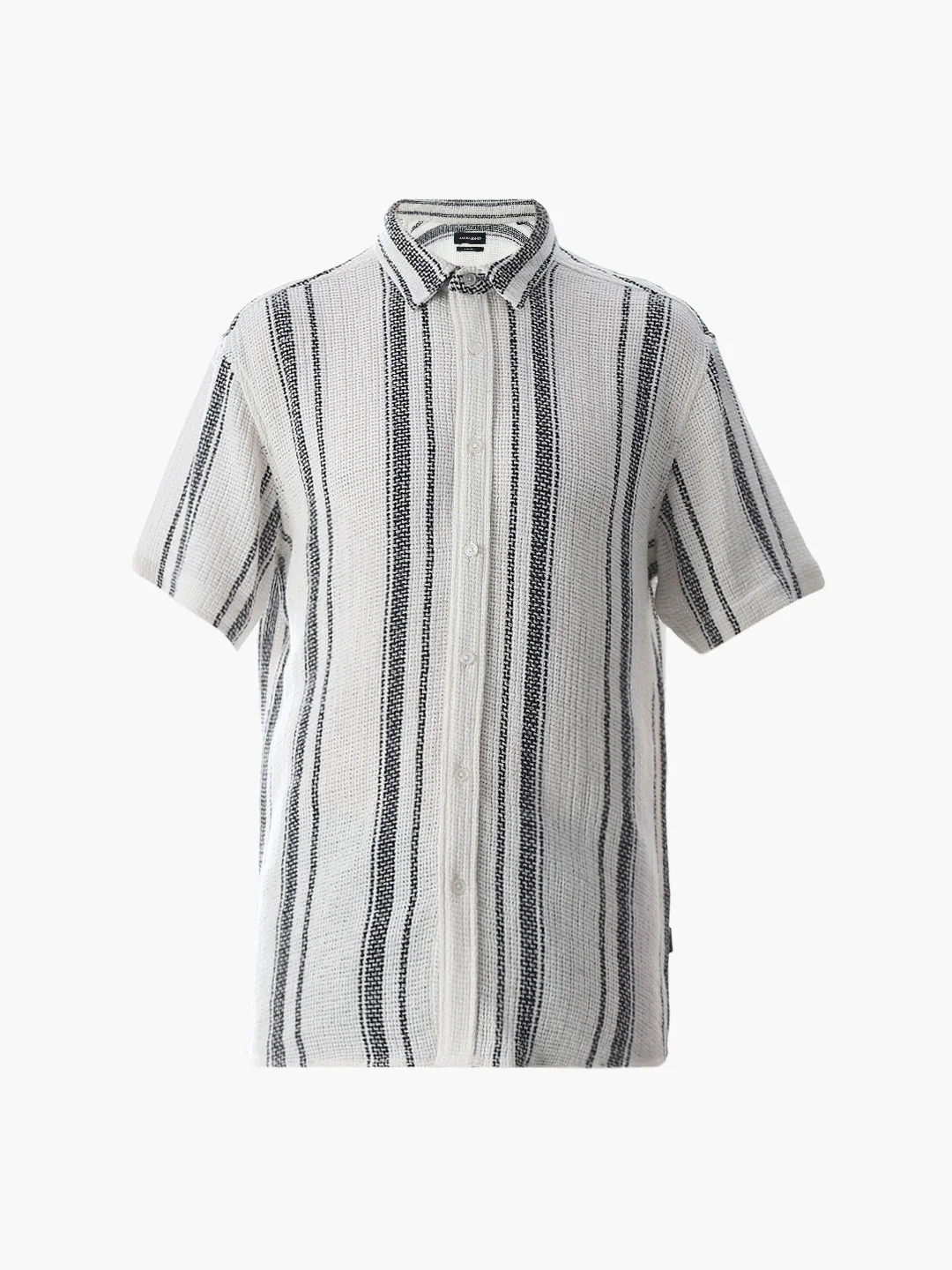 White Striped Oversized Shirt - Image 7