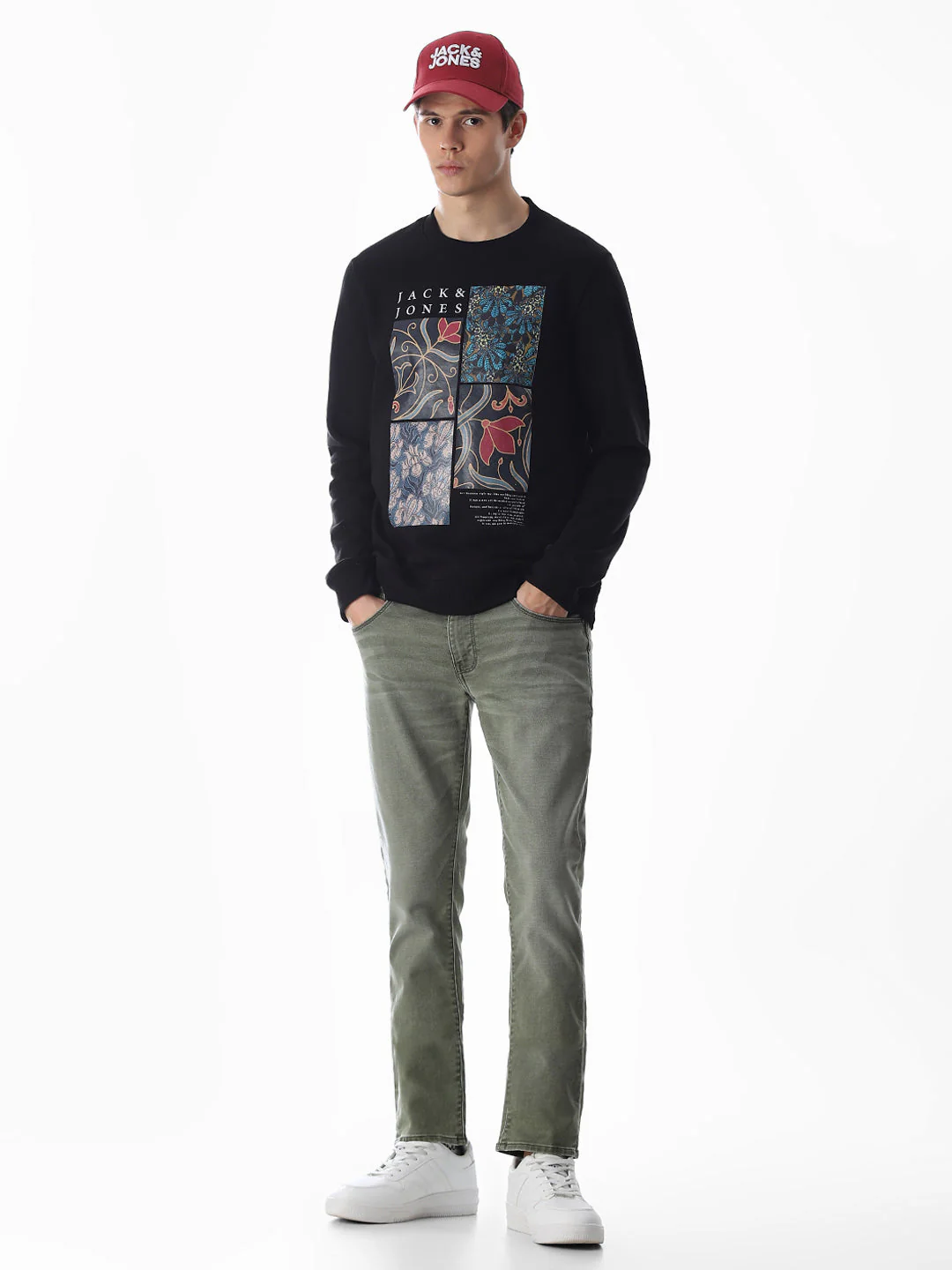 Graphic Print Regular Fit Sweatshirt - Image 6