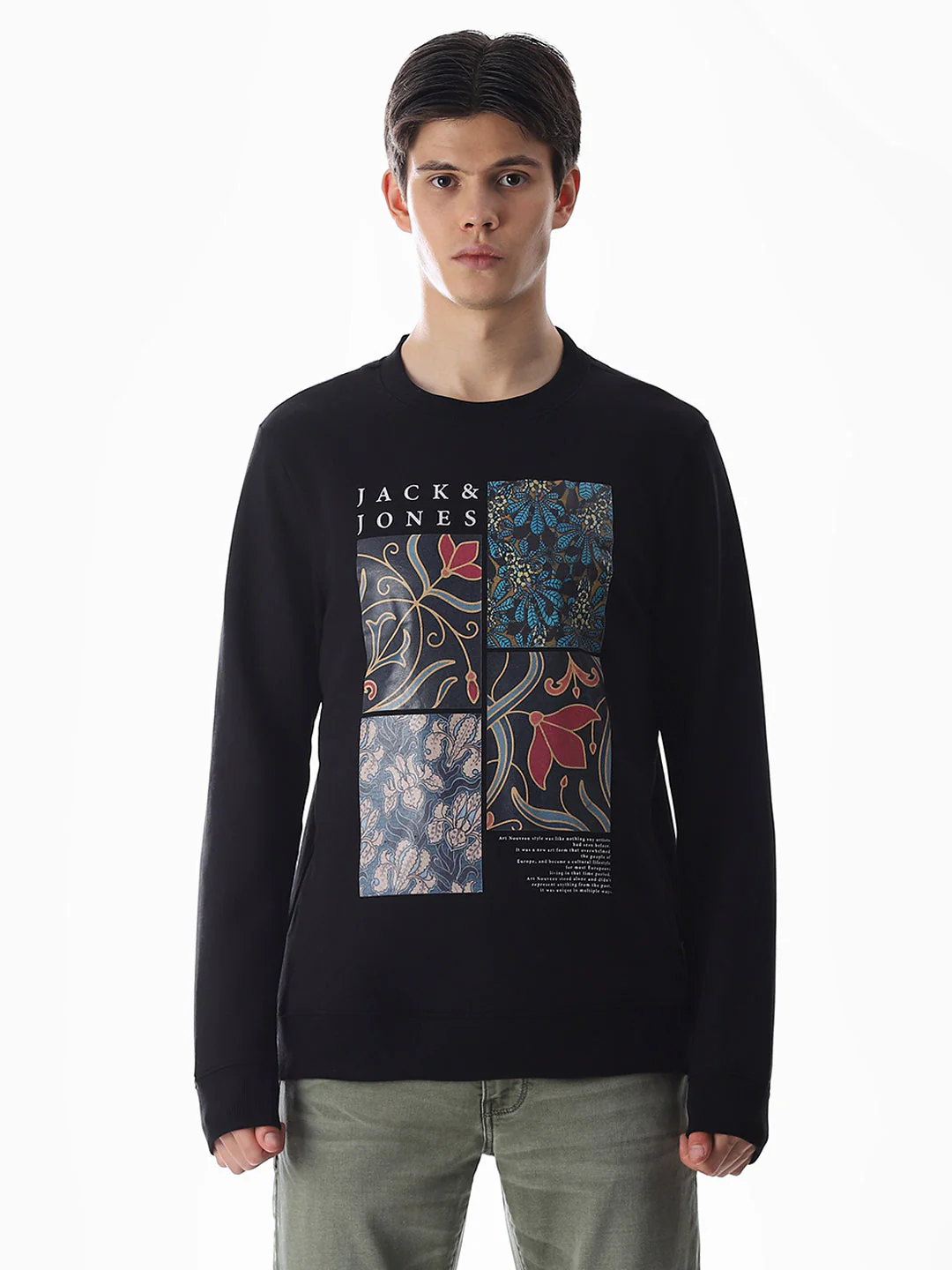 Graphic Print Regular Fit Sweatshirt - Image 8