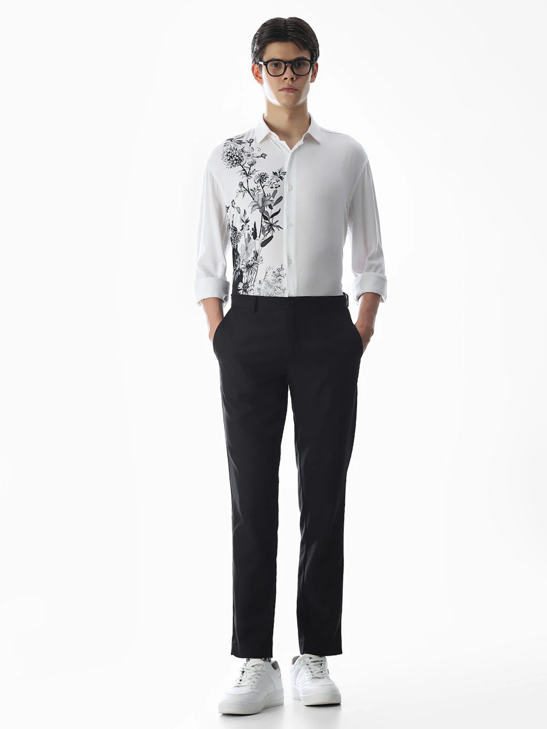 Floral Print Viscose Shirt - Image 6