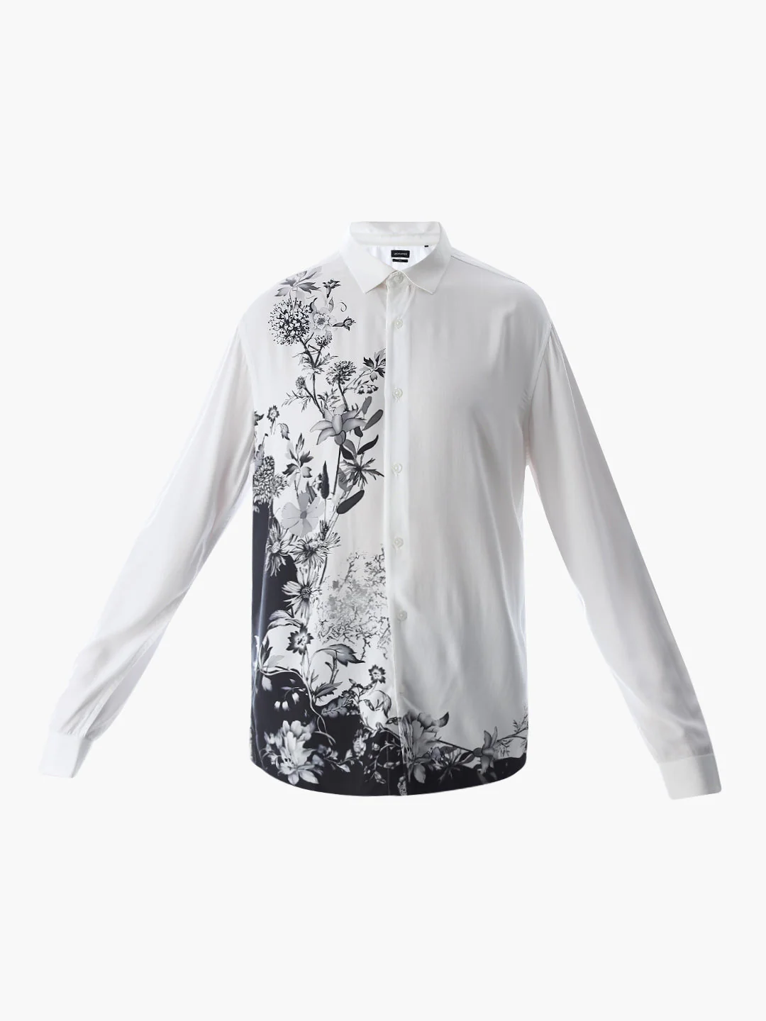Floral Print Viscose Shirt - Image 7