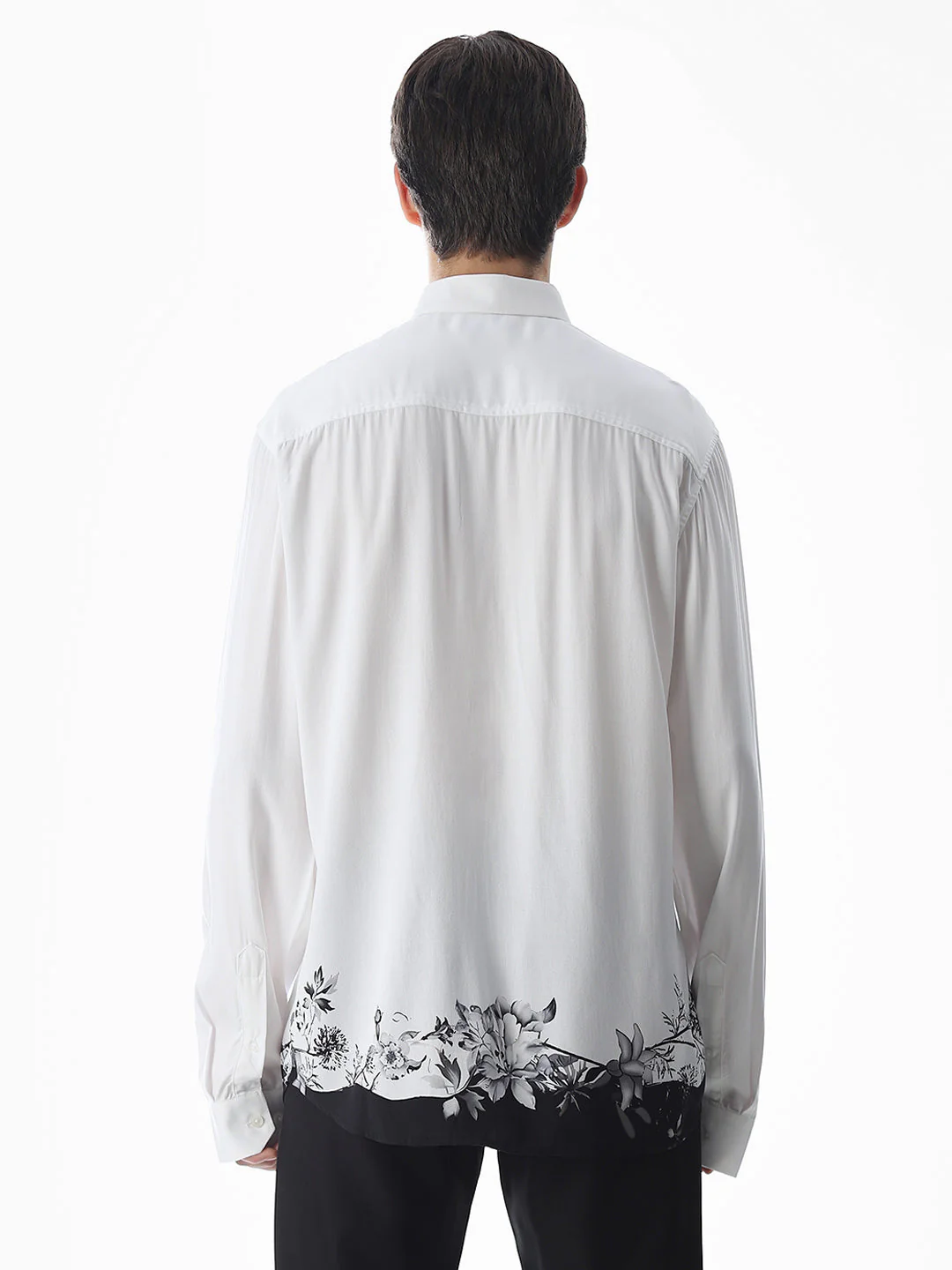Floral Print Viscose Shirt - Image 9