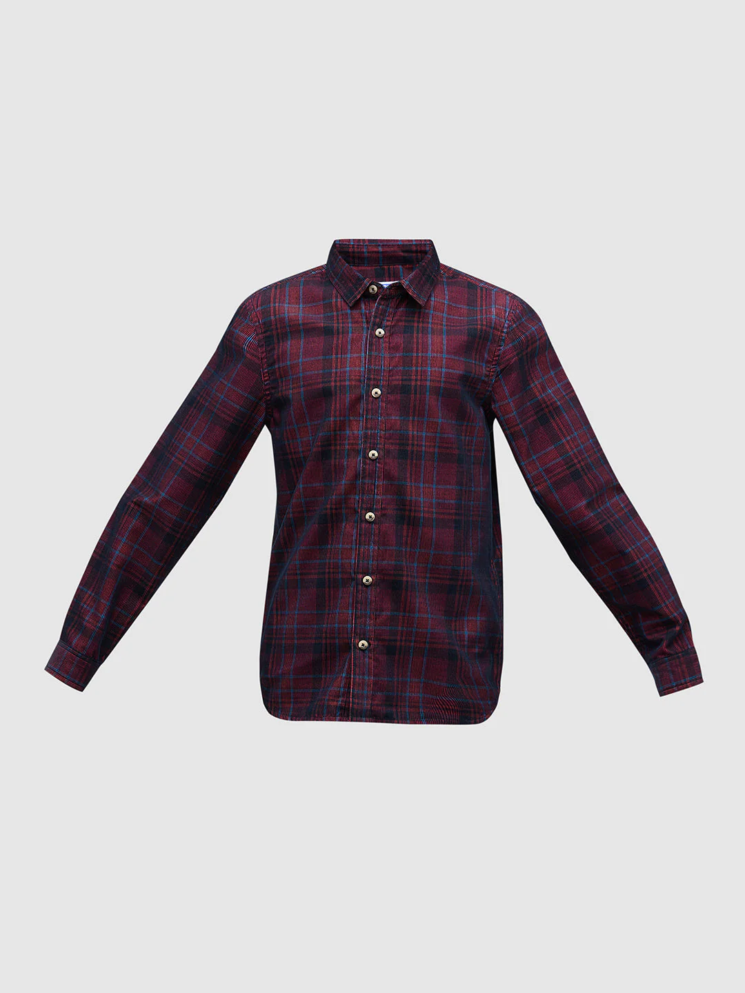 Boys Check Cotton Shirt - Image 7