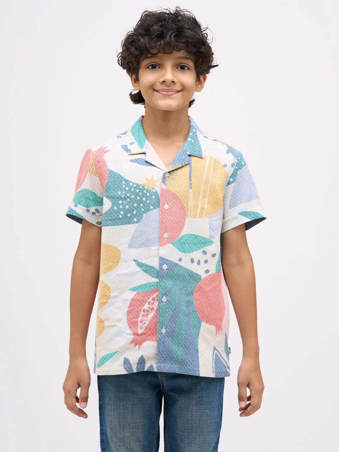 Boys Printed Woven Shirt - Image 8