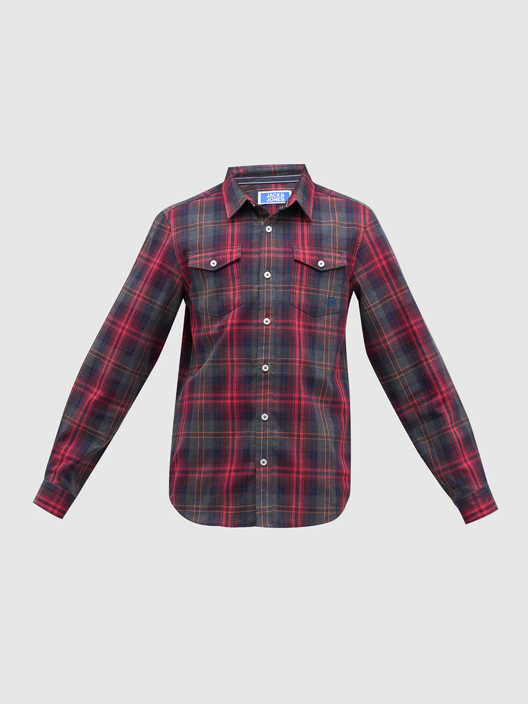 Boys Check Cotton Shirt - Image 7
