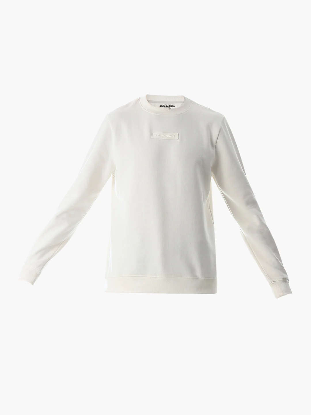 White Regular Fit Sweatshirt - Image 7