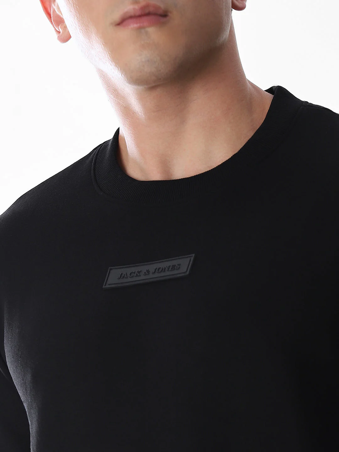 Black Regular Fit Sweatshirt - Image 5