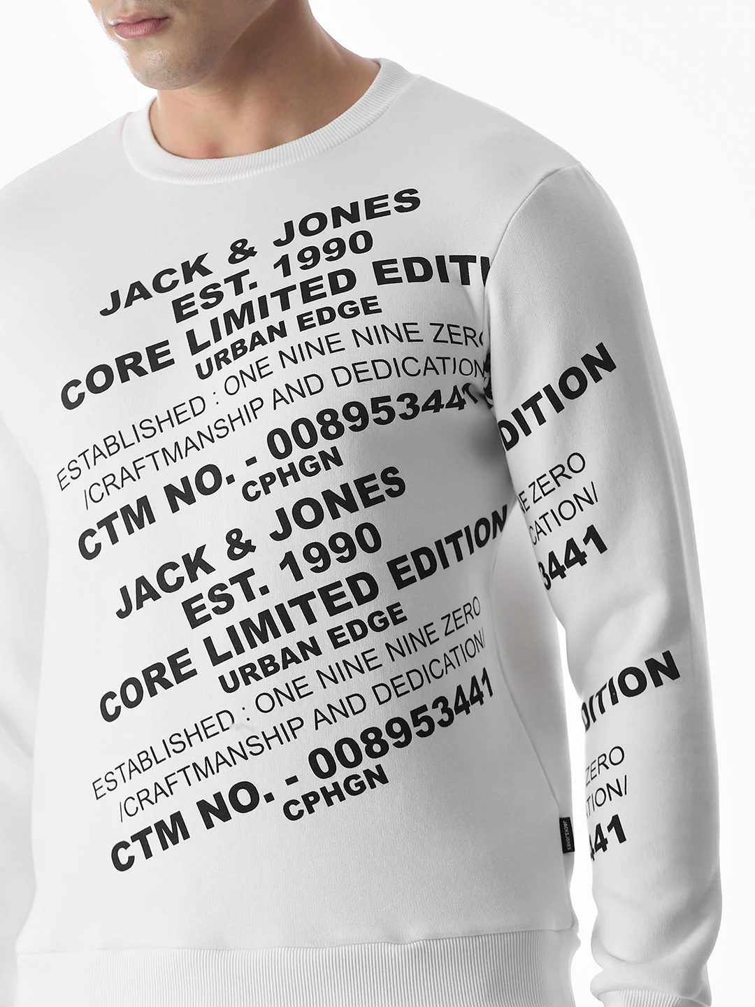 Non-Hooded Printed Sweatshirt - Image 5