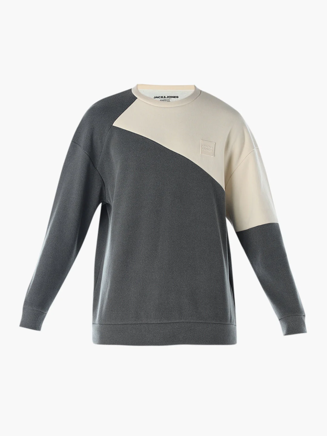 Colourblocked Cut & Sew Sweatshirt - Image 7