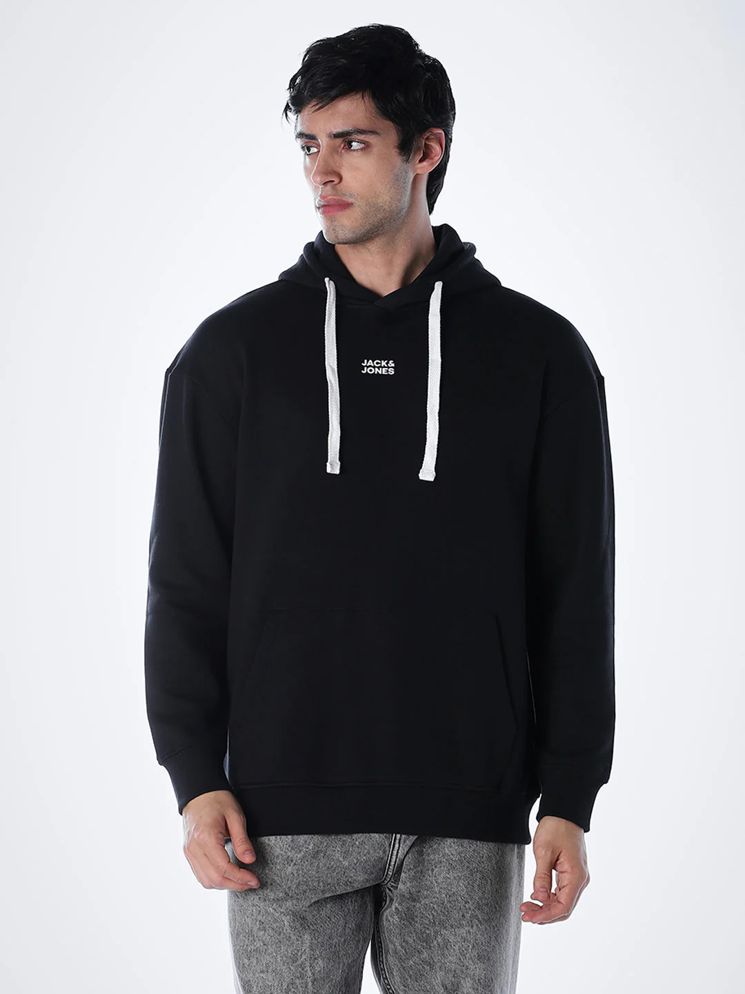 Logo Print Hooded Sweatshirt - Image 2