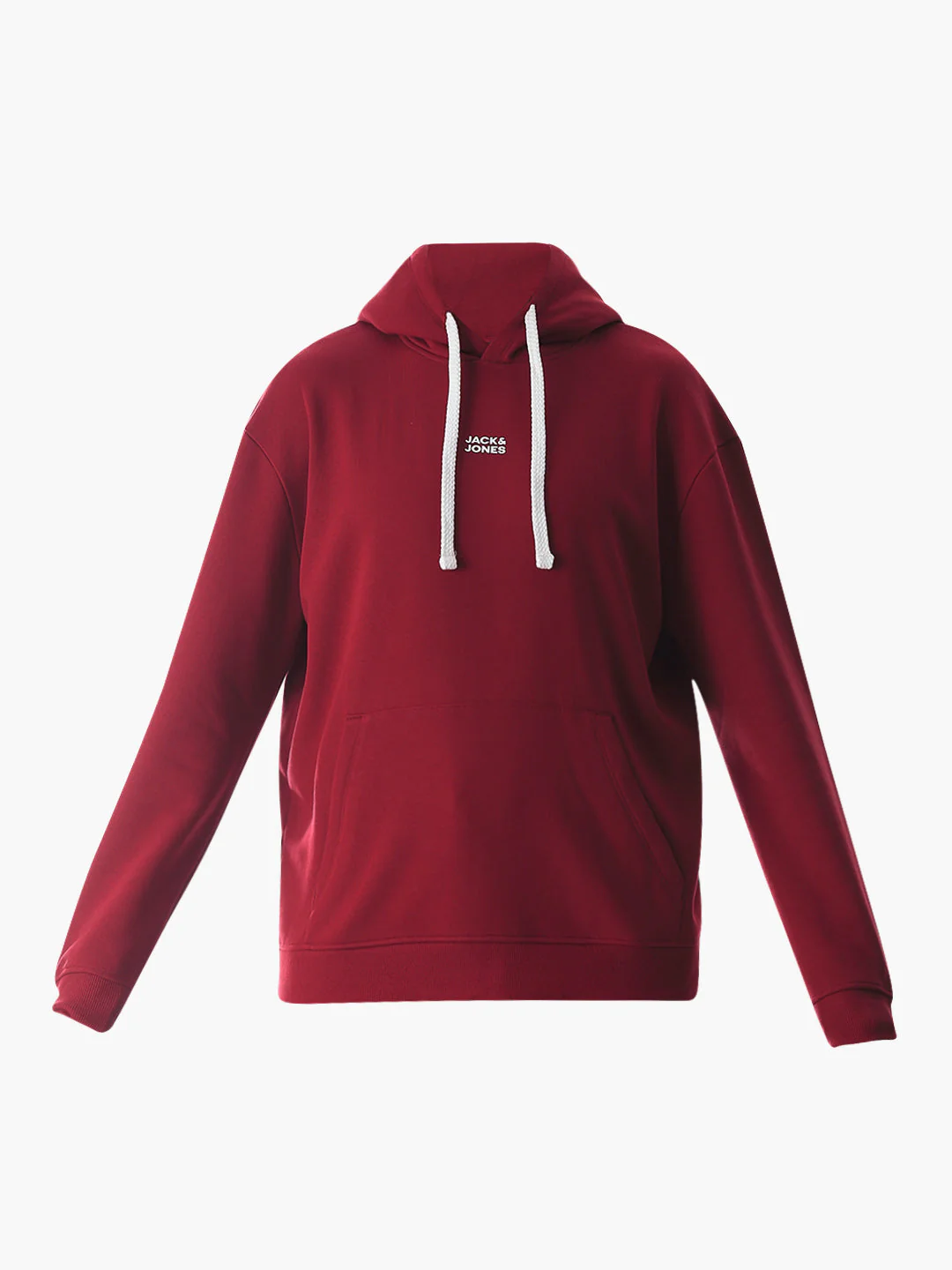Dark Red Hooded Sweatshirt - Image 7